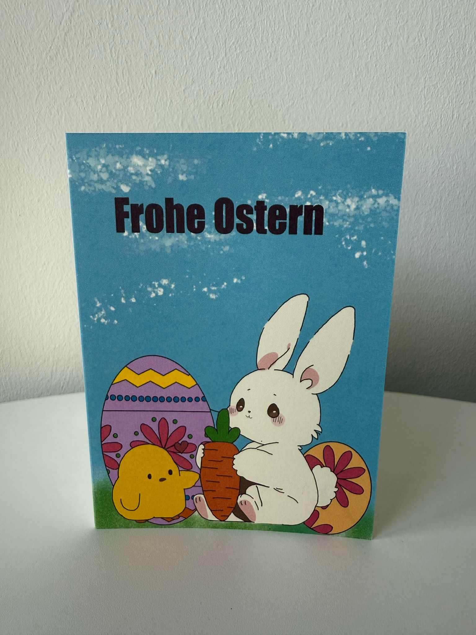 Frohe Ostern - Geschenkkarte