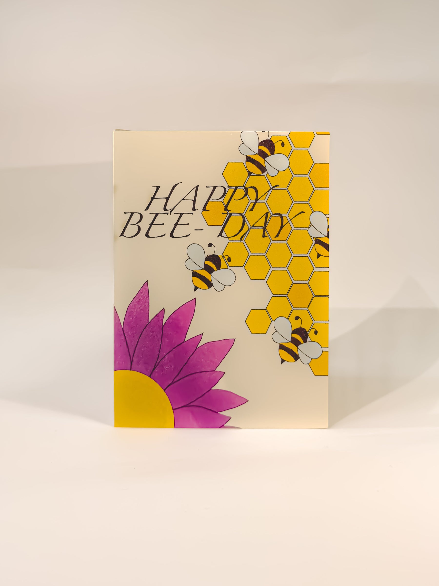 Happy Bee-Day - Geschenkkarte