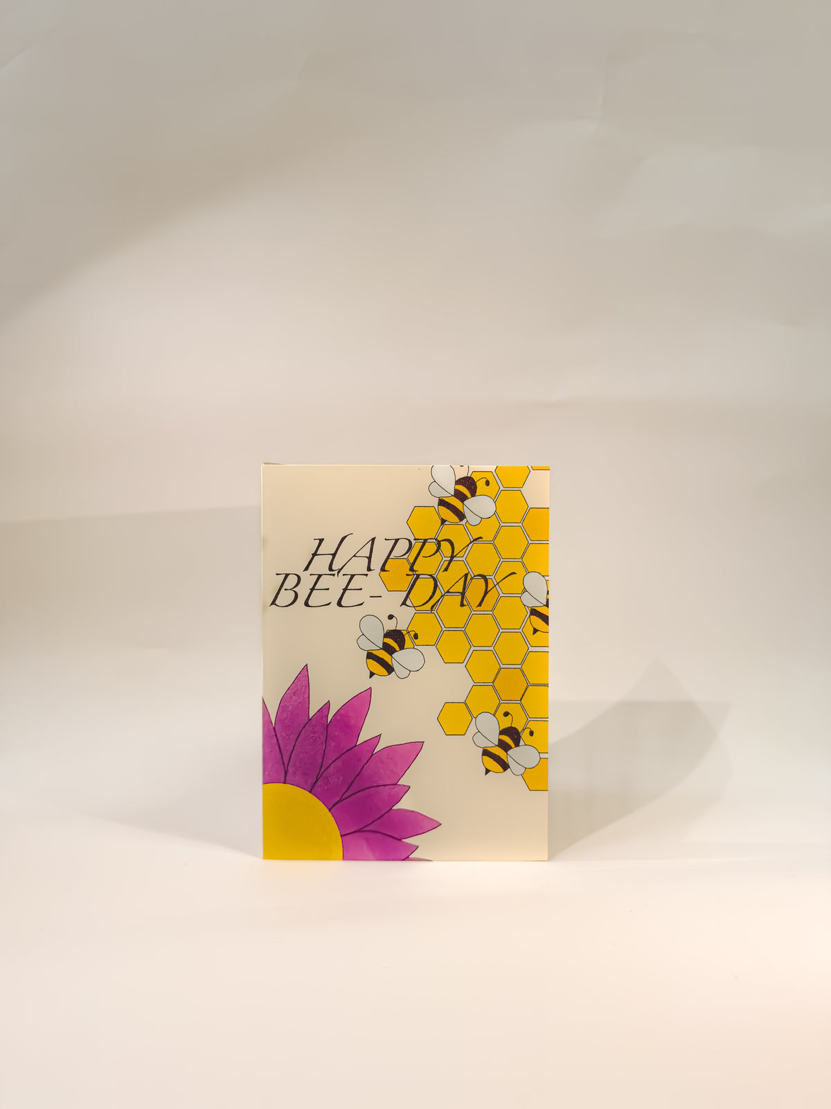 Happy Bee-Day - Geschenkkarte